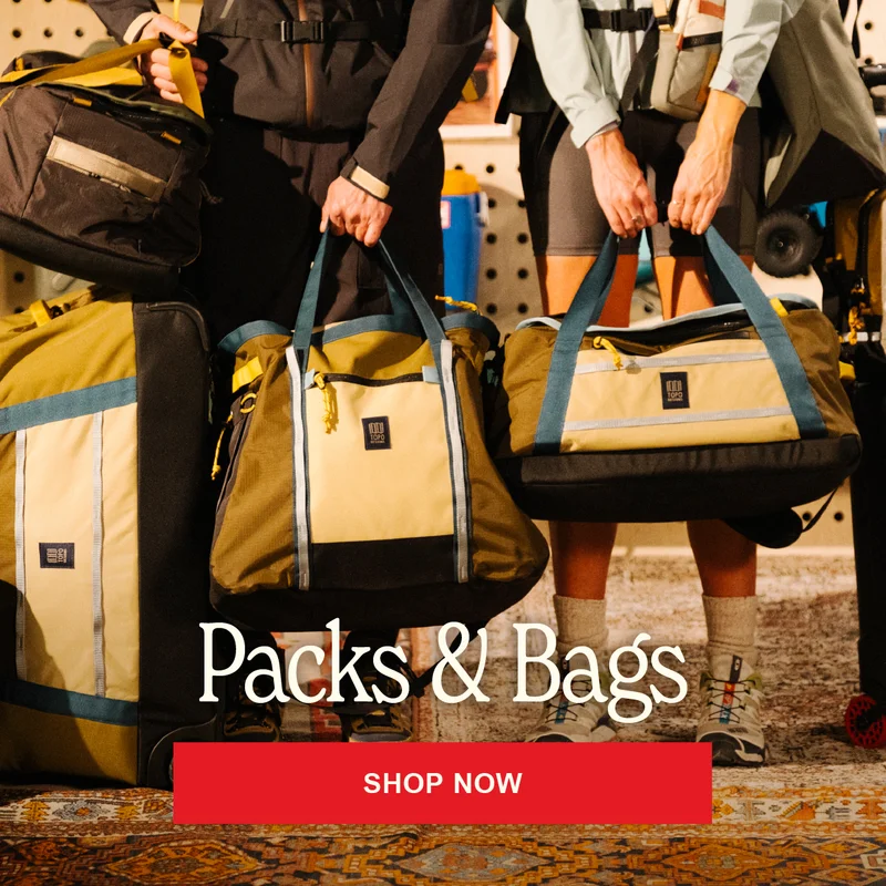 Shop Packs and Bags