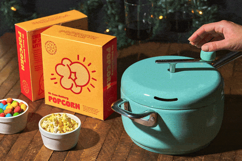 Stovetop Popcorn Reimagined