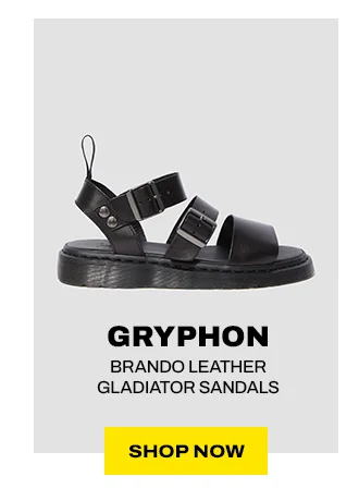 Gryphon Brando Leather Gladiator Sandals
