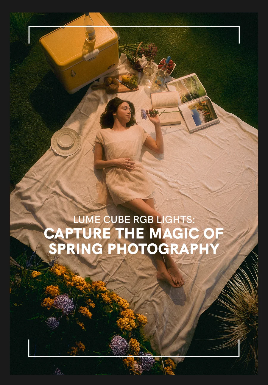 Lume Cube RGB Lights: Capture The Magic Of Spring Photography