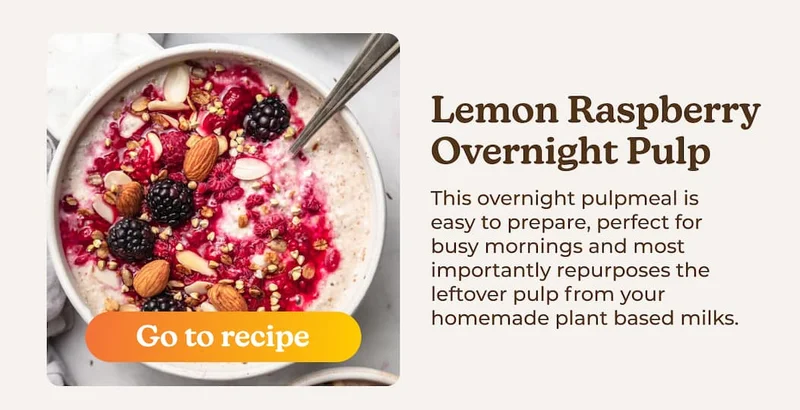 Lemon Raspberry Overnight Pulp