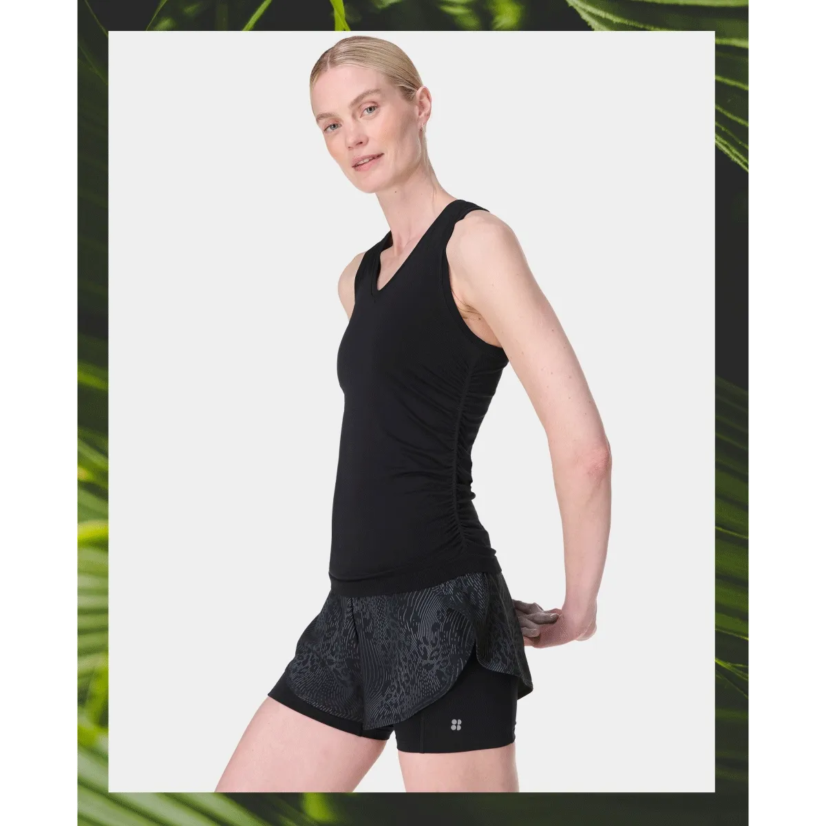 Athlete Seamless Ruched Vest
