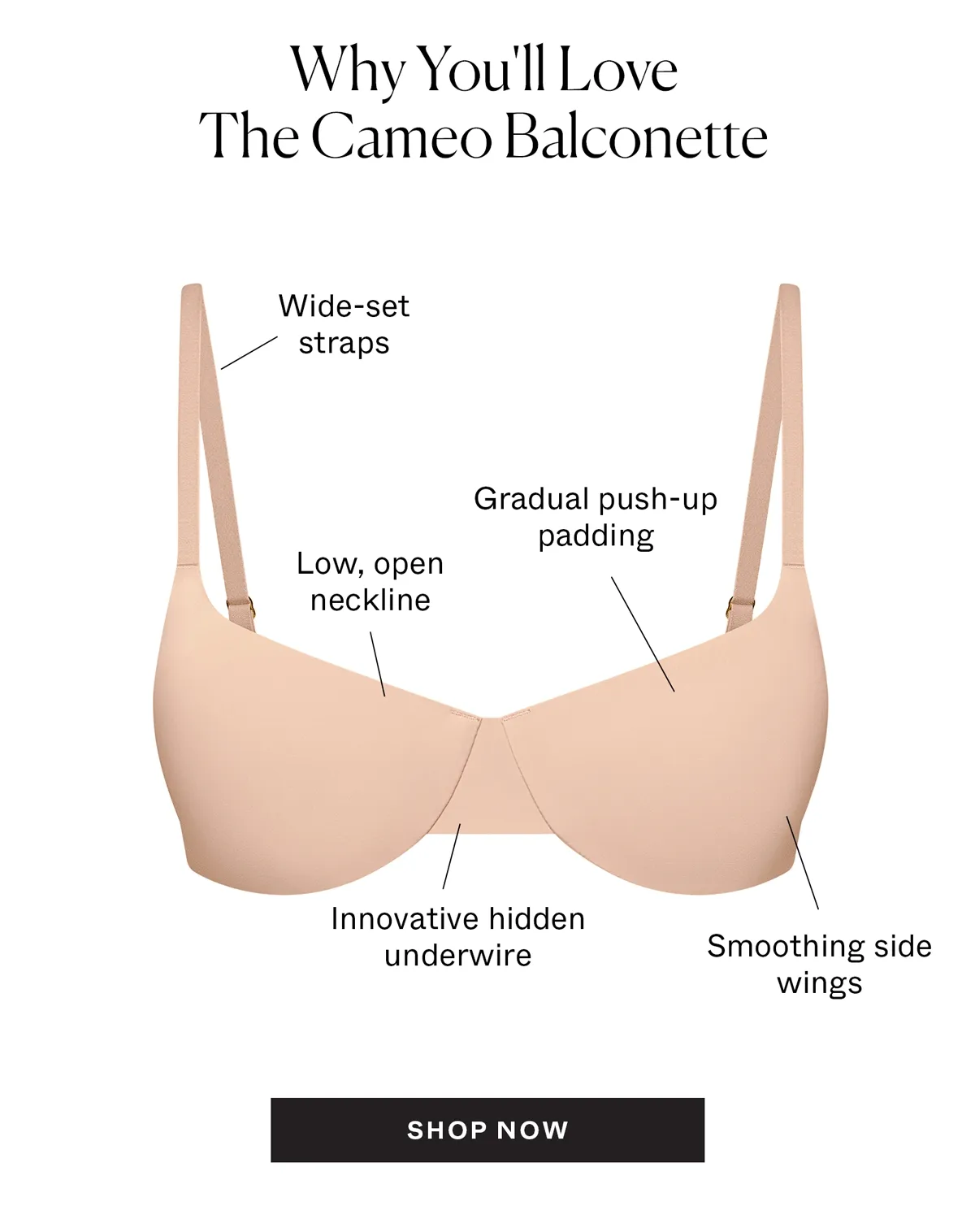 Why You'll Love The Cameo Balconette
