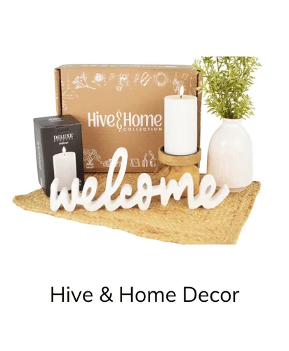 Hive & Home Welcome Decor Box