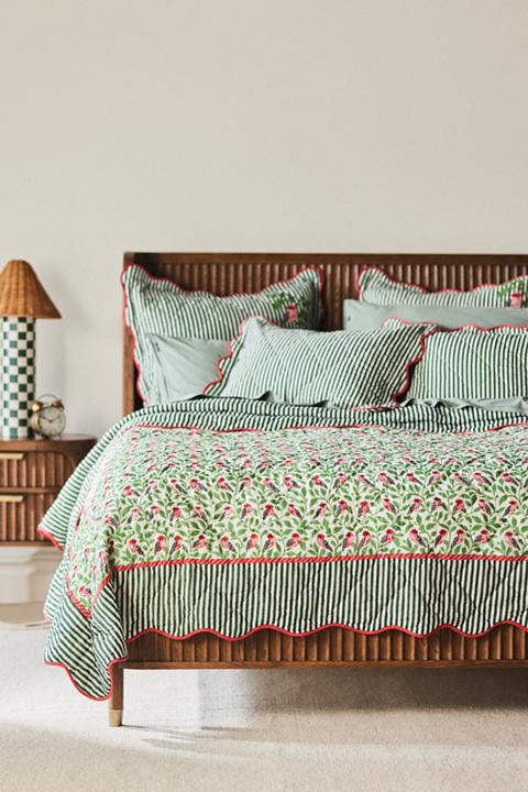 Iluka Cotton Printed Floral Quilt