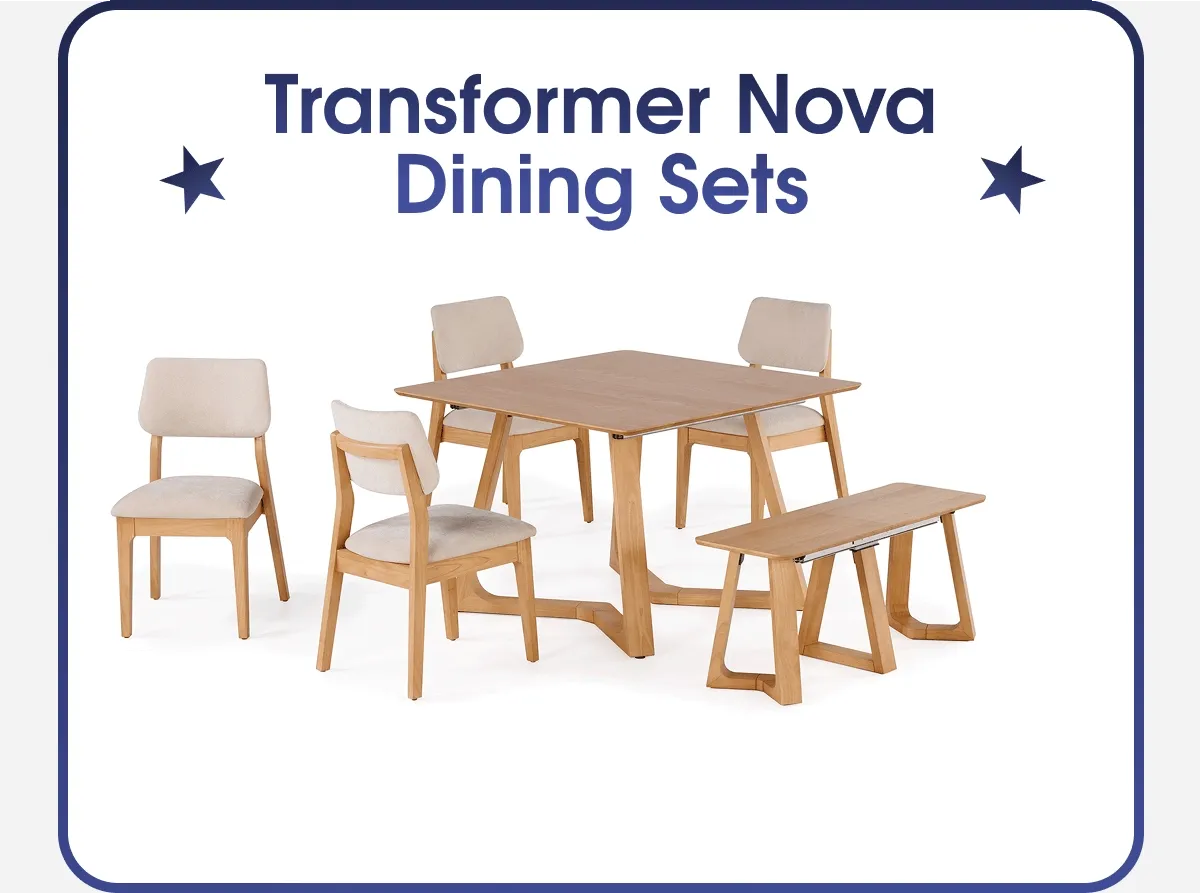 Transformer Nova Dining Sets