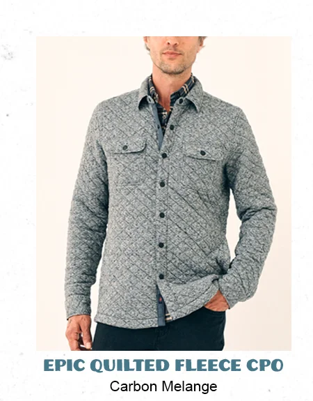 Men's Epic Quilted Fleece CPO