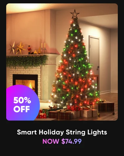 Smart Holiday String Lights