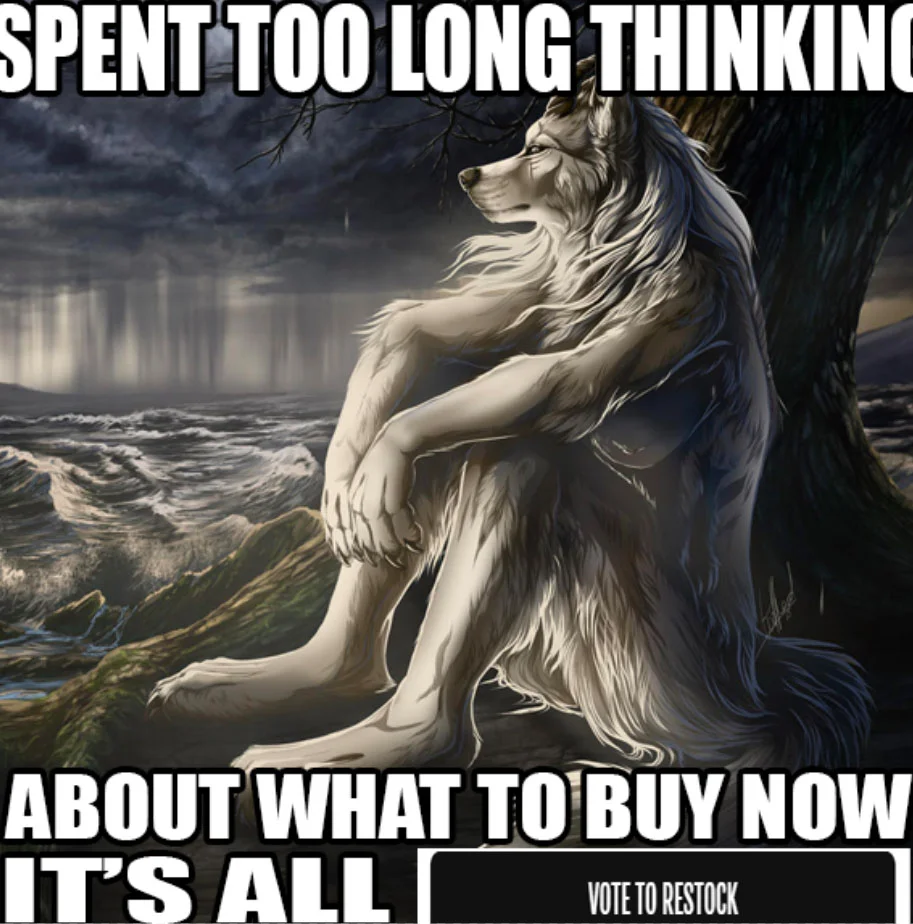 epic wolf meme