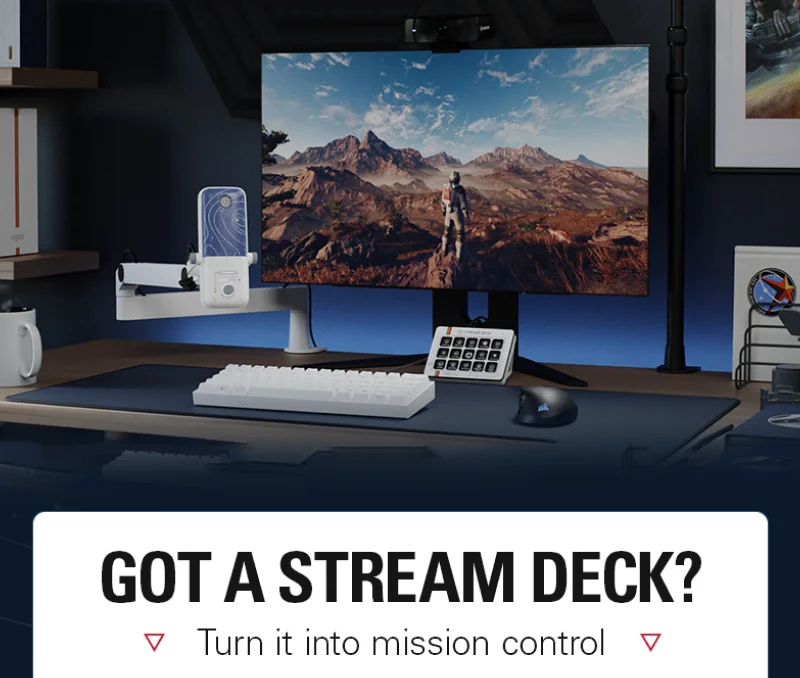 Got a Stream Deck? Turn it into mission control with free icons and wallpaper.