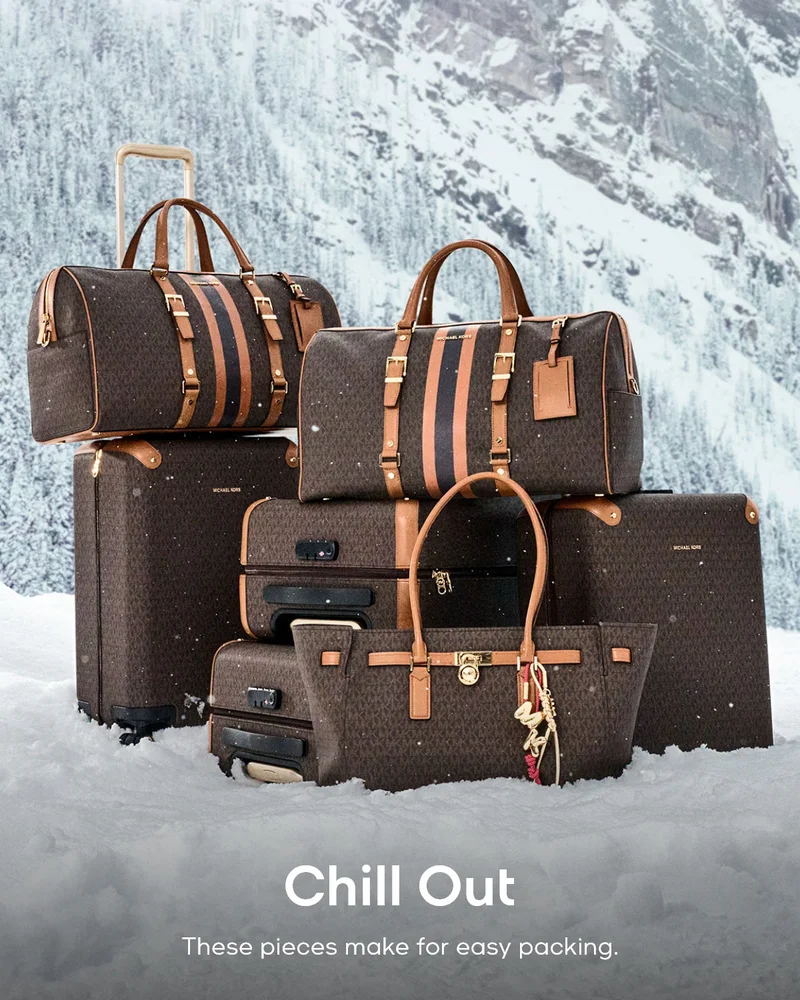 Chill Out These pieces make for easy packing.