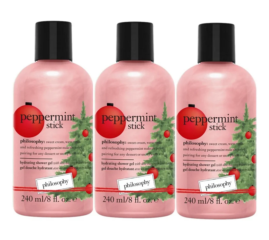 philosophy special edition 8 oz. holiday shower gel trio