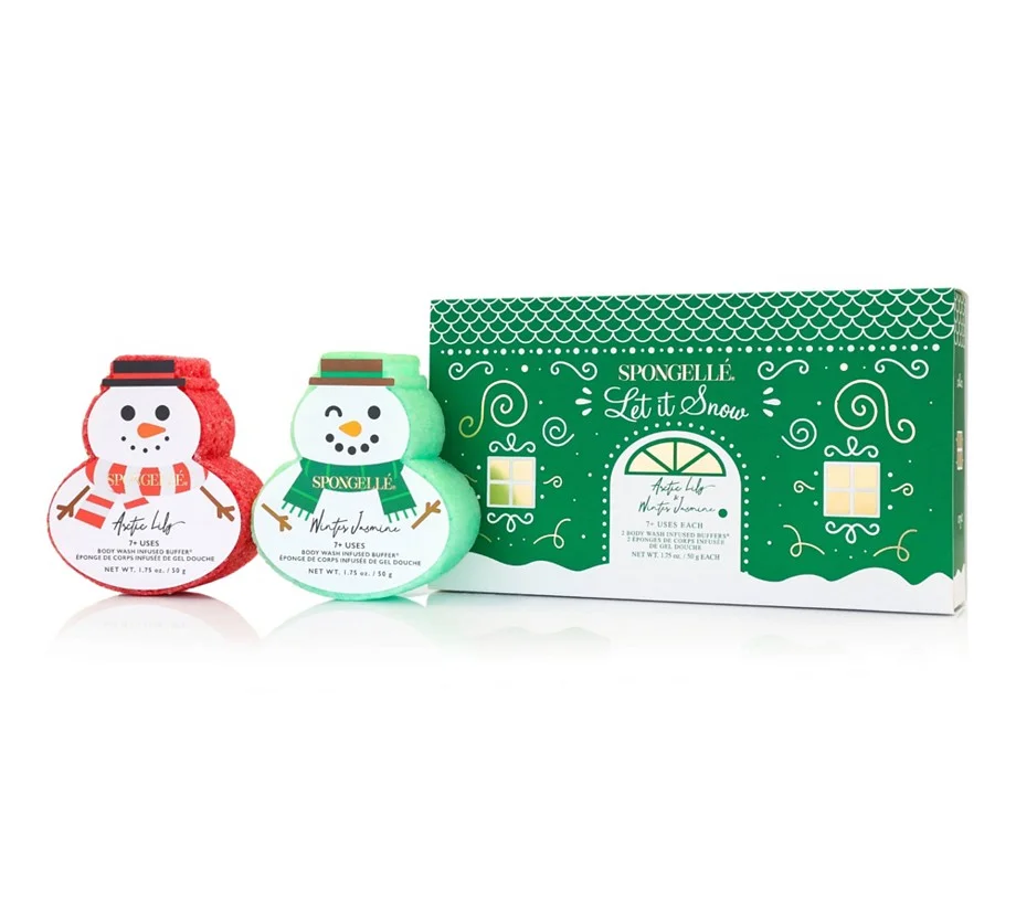 Spongelle Holiday Infused Body Buffer Gift Set