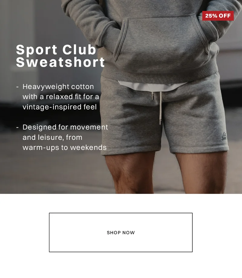 Sport Club Sweatshort