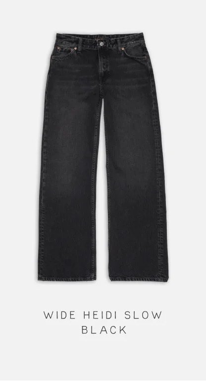 Wide Heidi Slow Black
