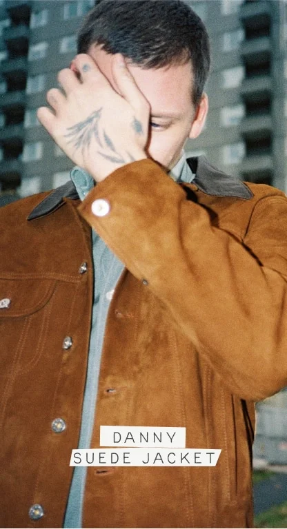 Danny Suede Jacket Tobacco