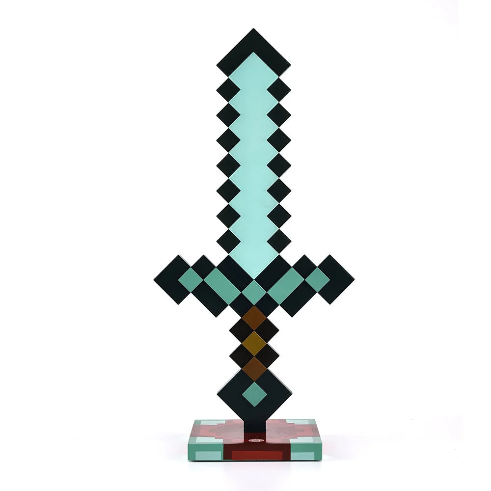 Image of Minecraft 3D Sword Desk Lamp