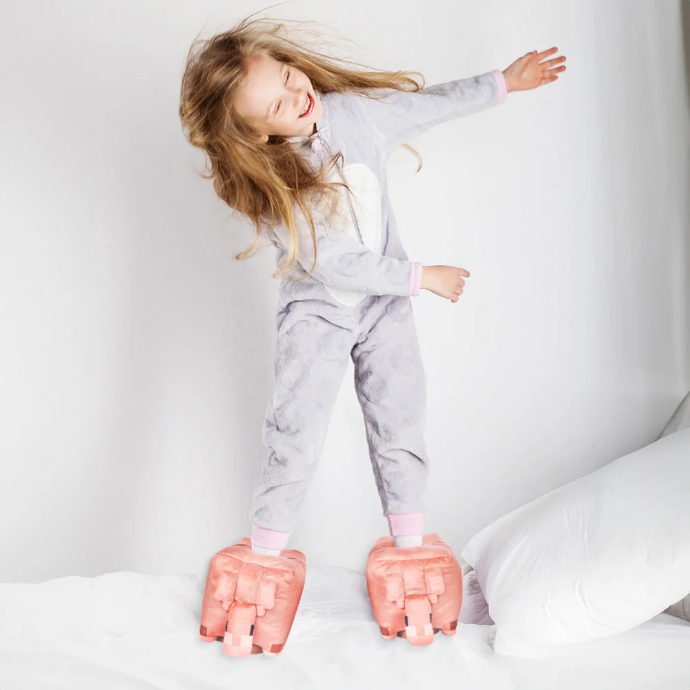 Image of Minecraft Armadillo Kids Slippers