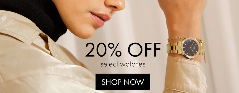 20% off watches