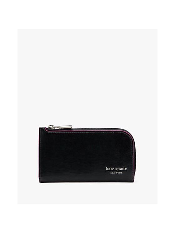 Devin Glitter Edge Small Slim Bifold Wallet