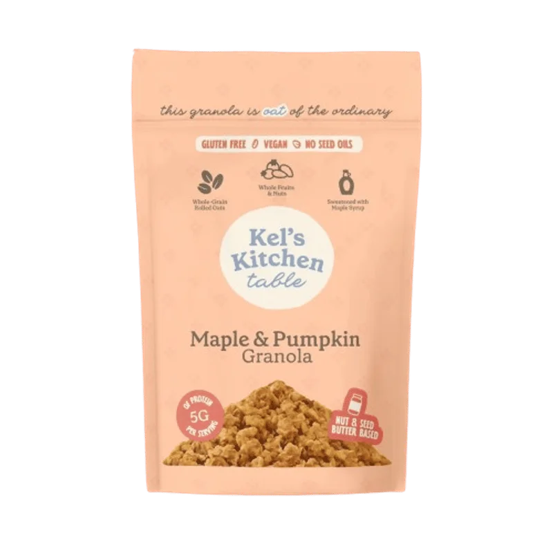 Image of Maple & Pumpkin Granola - Crunchy Pecans & Walnuts (8oz)