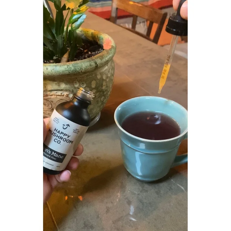 Image of Organic Lion's Mane Mushroom Tincture - Brain Health (2oz)