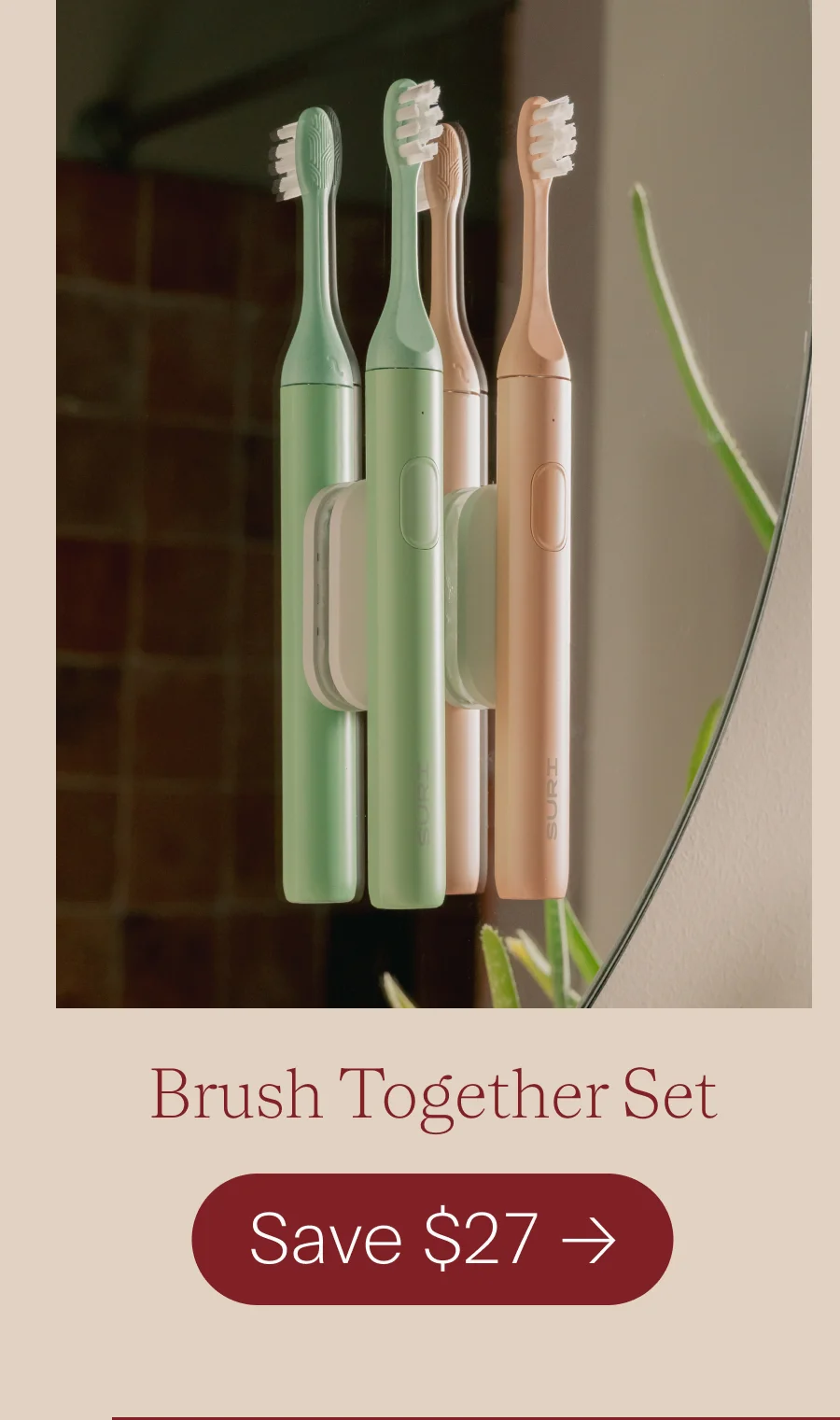 brush together set - save $27 ->