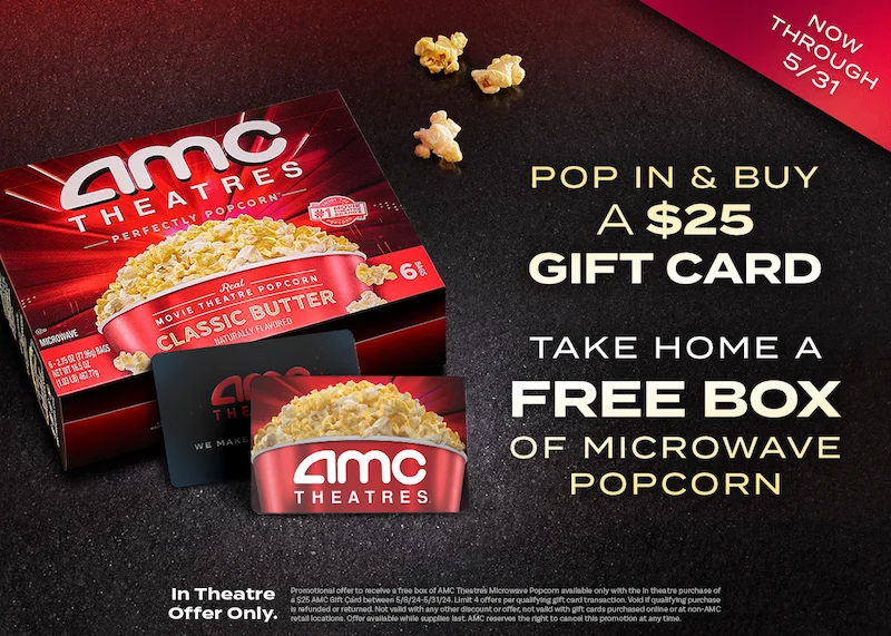 AMC Grocery Popcorn Offer