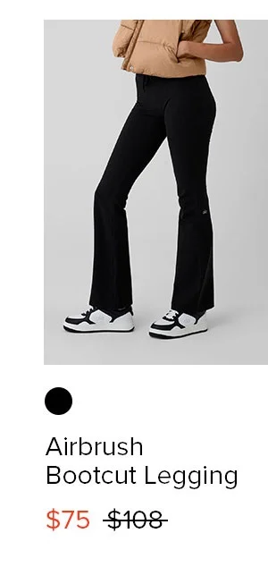 AIRBRUSH BOOTCUT LEGGING
