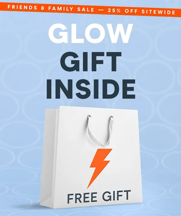 For a limited time, take 25% off sitewide and unlock a FREE Glow-N-Go Set when you spend $175+. That’s skincare savings + a serious bonus for your top shelf.