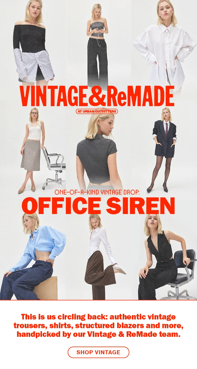One-Of-A-Kind Vintage Drop: Office Siren