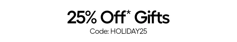 25% Off* Gifts, Code: discount code