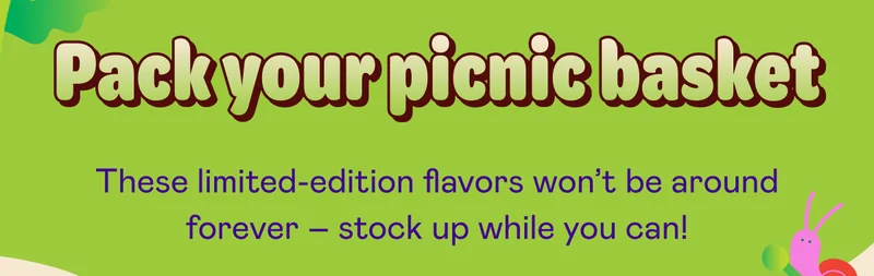 Pack your picnic basket
