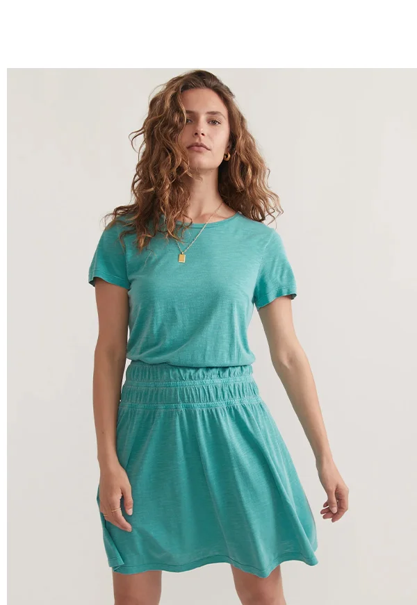 Esme Slub Mini Dress