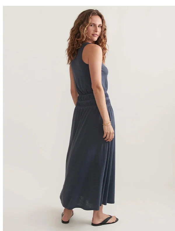 Juliet Slub Midi Dress