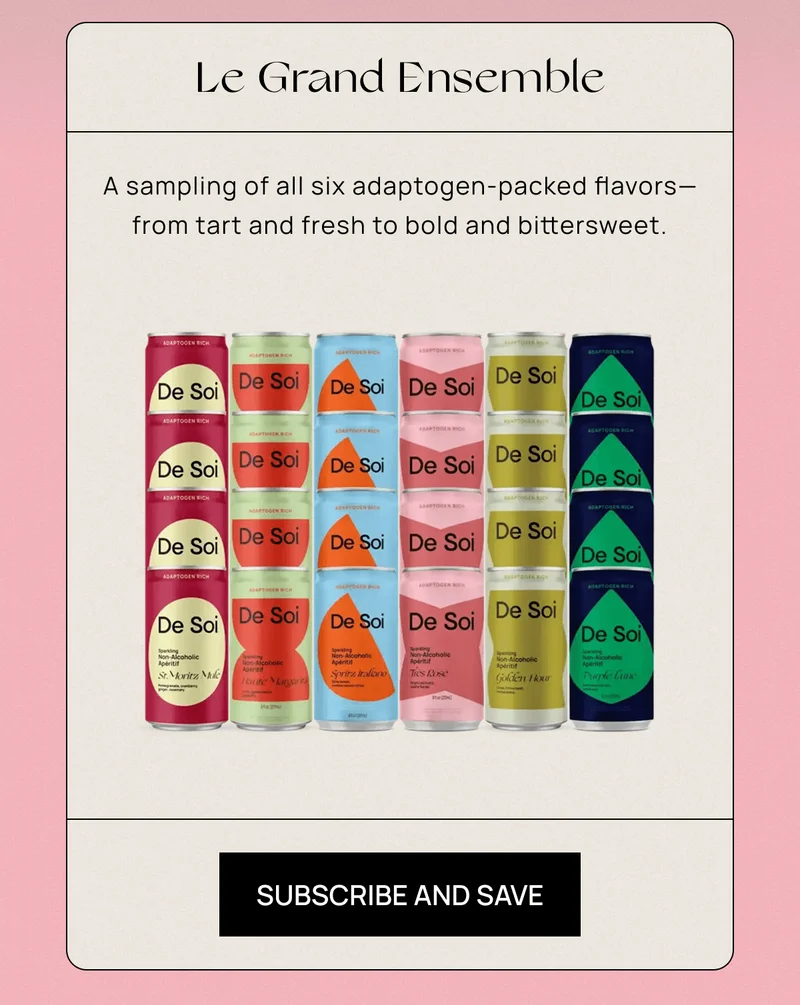 Le Grand Ensemble | A sampling of all six adaptogen-packed flavors— from tart and fresh to bold and bittersweet.  | Subscribe and Save