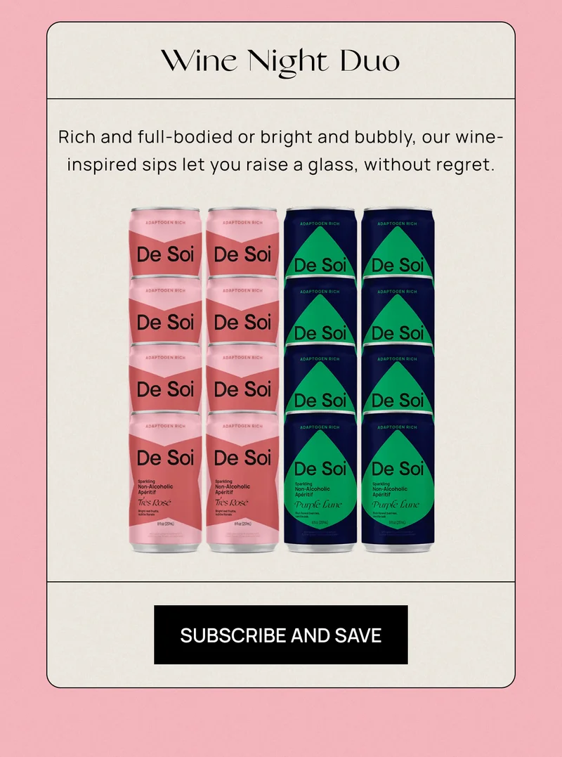 Wine Night Duo | Rich and full-bodied or bright and bubbly, our wine-inspired sips let you raise a glass, without regret. | Subscribe and Save