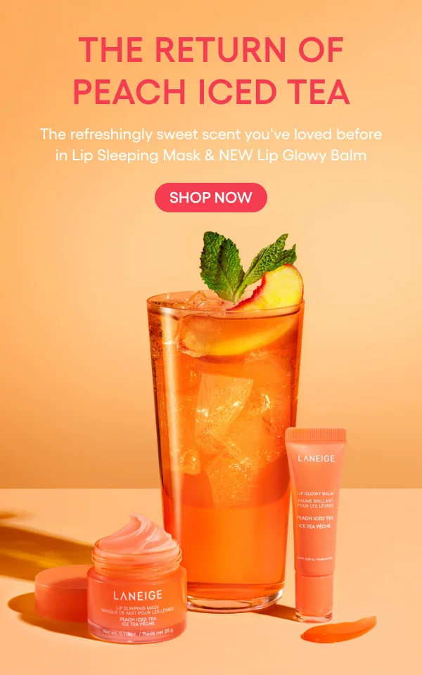peach iced tea - new