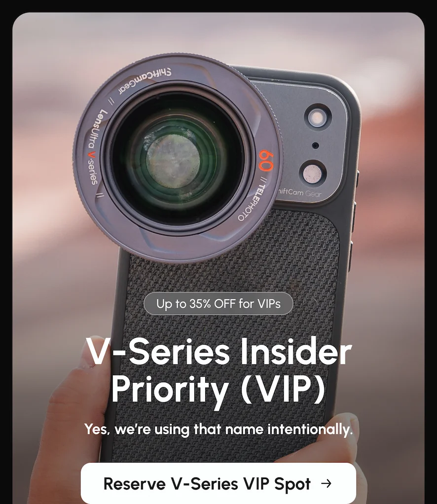 v-series shiftcam