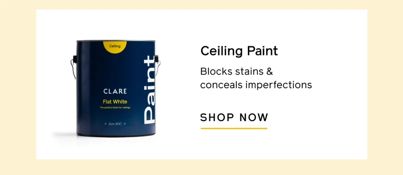 Ceiling Paint. Blocks stains & conceals imperfections. SHOP NOW