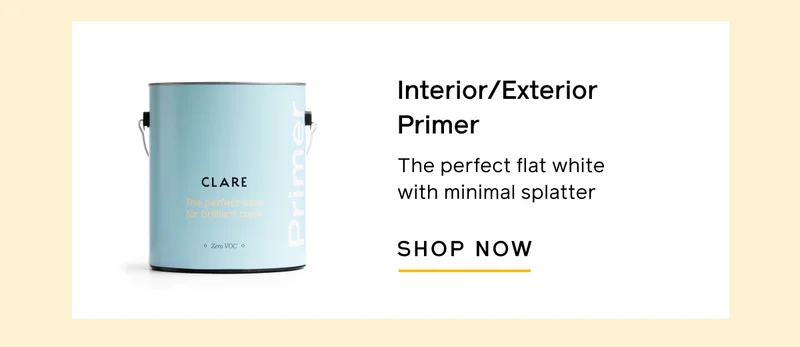Interior/Exterior Primer. The perfect flat white with minimal splatter. SHOP NOW