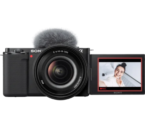 Sony  Mirrorless Vlog Camera Body (Black) & Lens