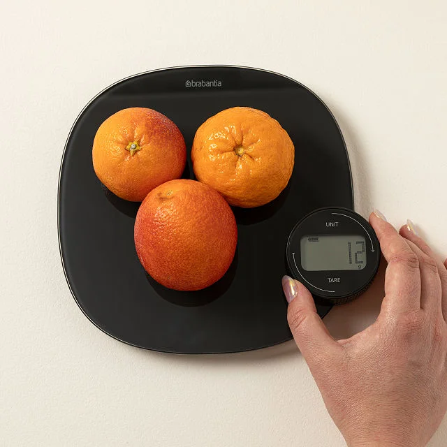 Hand-Powered Digital Kitchen Scale