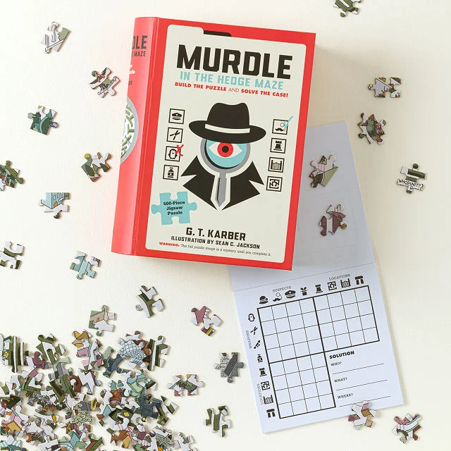 Murdle Mystery Jigsaw Puzzle