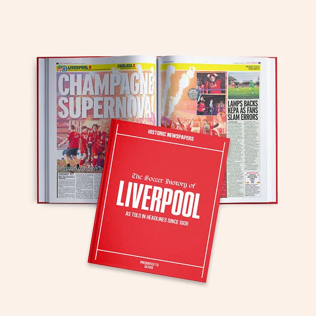 Personalized UK Soccer Books