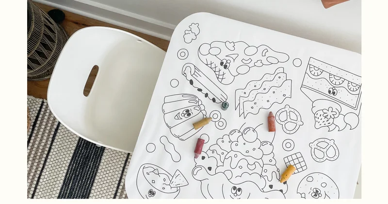 Each pack comes with 5  uniquely designed sheets.