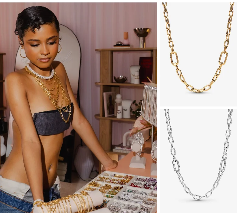 Pandora ME Small-Link Chain Necklace