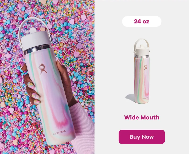 32 oz Wide Mouth with Flex Straw | Shop Now