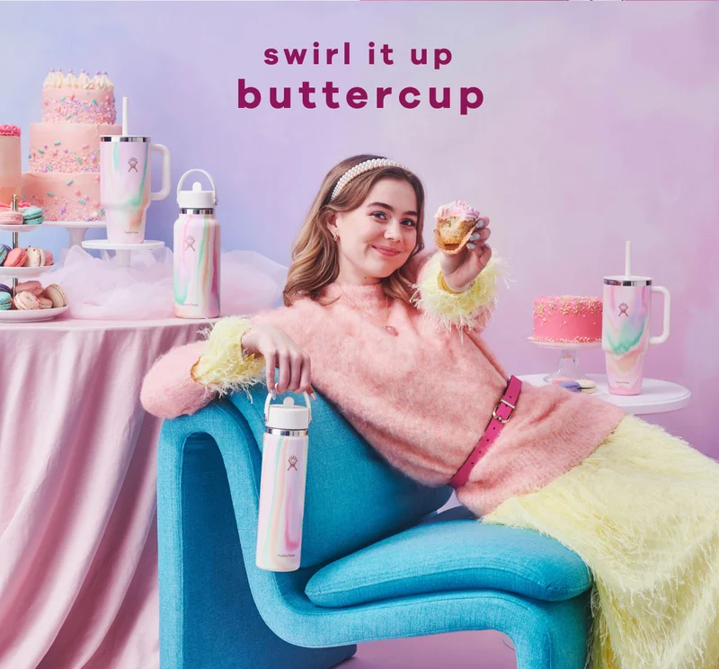 Swirl it up, buttercup