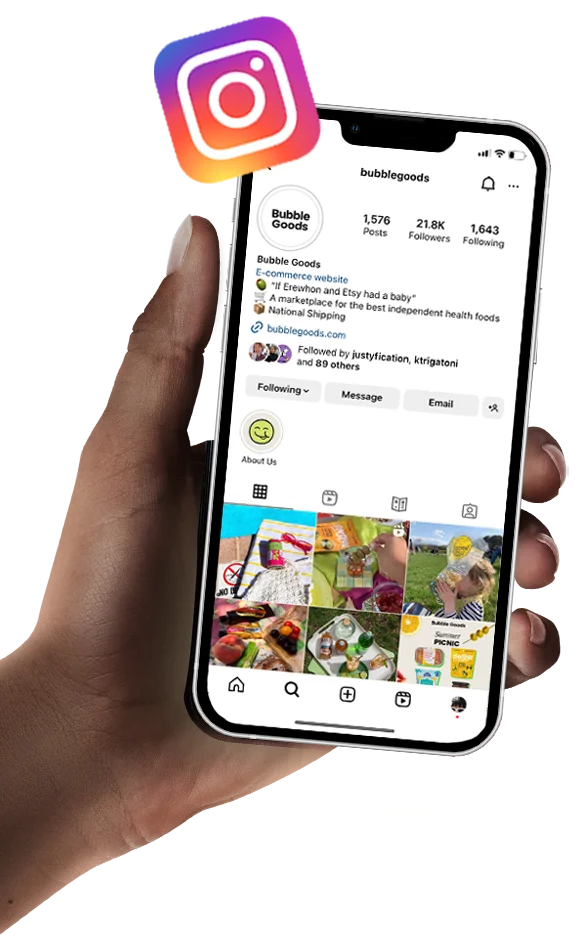 Check out Bubble Goods on Instagram to learn more about all the healthy brands and founders we carry!